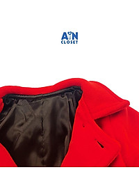 Áo khoác dáng vest bé gái Dạ đỏ - AICDBG0G6RZF - AIN Closet