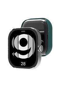 Ốp lưng mặt đồng hồ PC cứng có tích hợp kính cường lực bảo vệ đồng hồ thông minh Redmi Watch 4 - Hàng chính hãng