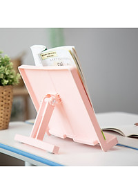 Giá đọc sách chống cận thị bằng nhựa Deli - màu trắng /hồng/xanh dương- 70530 / 70530A