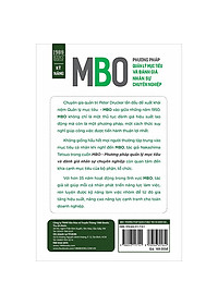 MBO - Phương pháp quản lý mục tiêu và đánh giá nhân sự chuyên nghiệp - 1980books