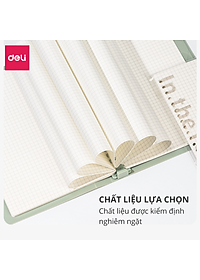 Sổ Còng Nhựa Sổ Tay A5 B5 Bìa Nhựa Cứng 80gsm 120 Trang Có Thể Thay Lõi Sổ Ruột Sổ Nhiều Size Deli - Phù Hợp Làm Sổ Kế Hoạch Planner, Nhật Kí, Tập Vở Ghi Chép Bullet Journal - GHA560 GHB560