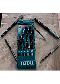 BỘ MŨI KHOAN GỖ 5 CHI TIẾT 4-10MM TOTAL TACSD7056