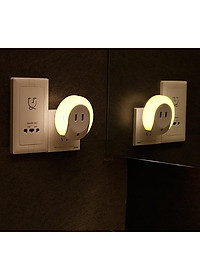 Đèn Ngủ LED Kèm Cảm Ứng Cơ Thể Thông Minh Dobo Electric Korea - Trắng