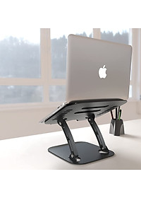 Giá Đỡ Cho Máy Tính, Laptop, iPad, Macbook Hợp Kim Nhôm Cao Cấp. Hỗ Trợ Tản Nhiệt Chống Mỏi Cổ, Vai, Gáy. Hàng Chính Hãng DEVO