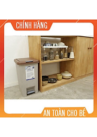 Thùng rác đạp chữ nhật Inochi 20L (tiêu chuẩn Nhật Bản)