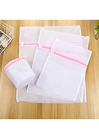 Túi giặt đồ cao cấp 2 lớp, túi lưới giặt quần áo vớ chắc chắn - combo 5 túi mã TG2 - Chính hãng dododios