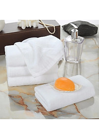 Bộ 2 Khăn tắm Trắng thương hiệu A - 65cmx135cm - Chuyên dùng cho khách sạn, spa