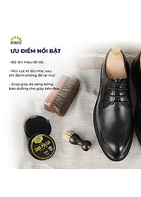 Xi vệ sinh giày dạng sáp XIMO giúp sáng bóng bổ sung màu 50ml