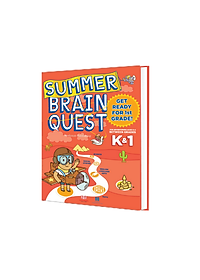 Summer Brain Quest K&Amp;1 - Sách Phát Triển Tư Duy - Genbooks ( Tiếng Anh ) - Link Mua
