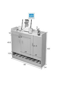Tủ Giày Gia Đình Hiện Đại Nhiều Ngăn, Tiết Kiệm Diện Tích Thương Hiệu SIB Decor TG06