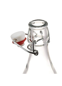 Chai thủy tinh nắp cài Bormioli Rocco Oxford 1L – Kín hơi tuyệt đối, đựng mật ong – đồ uống – Hàng nhập Italy