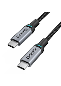 Dây Cáp Sạc Nhanh USB Type C to Type C 100W Dài 1.8M Chuyên Sạc Cho iPhone 15, iP16, Macbook, Laptop, Smartphone CHOETECH XCC-1002-GY - Hàng Chính Hãng