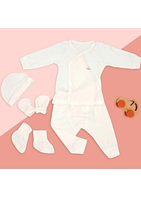 Bộ quần áo cộc cho bé 100% Cotton Lụa – Comfybaby Siêu nhẹ - thoáng mát QACF22042021 size 3-12 tháng
