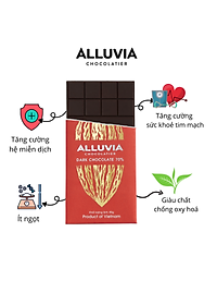 Socola Đen 70% Nguyên Chất Đắng Vừa Ít Ngọt 30 gram | Dark Chocolate 70%