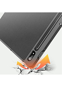 Bao da dành cho Samsung Tab S7 Fe Dux Ducis Domo chính hãng (có khay đựng bút) - Hàng Nhập Khẩu 
