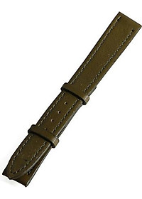 Dây đồng hồ nam nữ Huy Hoàng da bò size nhỏ màu rêu HT8109