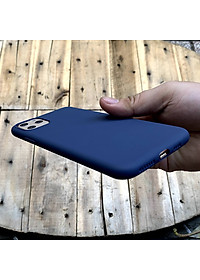Ốp lưng dẻo mỏng màu xanh dương dành cho iPhone  11 Pro Max - Hàng chính hãng