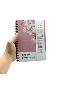 Sổ Lò Xo Bìa Cứng Minimalist A5 - Kẻ Ngang - 160 Trang 80gsm - The Sun 03