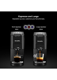 Máy pha cà phê 3 trong 1 phiên bản cao cấp BK-513 thương hiệu BioloMix - HÀNG NHẬP KHẨU