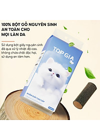 Thùng 10 bịch giấy treo đa năng 4 lớp 1000 tờ GiaGia, Top Gia, Khăn rút vệ sinh treo tường
