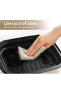 Nồi lẩu nướng đa năng Elmich MCE-3909OL (1250-1500W) - Hàng chính hãng