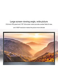 Màn hình di động ZX1505 Nhiều Kích thước FullHD / 2K cho máy tính , laptop , smartphone