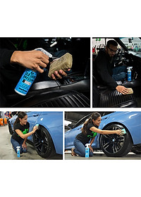 PHỤC HỒI TẠO ĐỘ MỚI CHO CAO SU, NỈ, NHỰA, TAPLO CHEMICAL GUYS SILK SHINE SPRAYABLE DRESSING (16OZ)