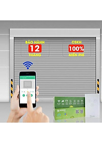 Công Tắc Cửa Cuốn Thông Minh Hunonic Door Trắng│Công tắc điều khiển cửa cuốn từ xa bằng điện thoại -2022