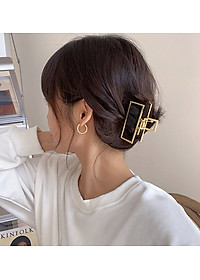 Bộ sưu tập Kẹp càng cua kim loại cỡ lớn KAH171 nhiều mẫu (Giao mầu vàng mờ hoặc vàng bóng)