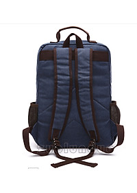 Balo nam thời trang vải canvas  phong cách mới- đi làm, đi học,đi chơi,đựng laptop (15,6")