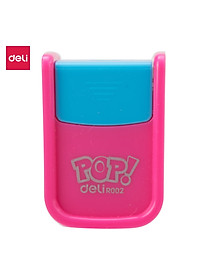 Gọt chì mini Deli - 1 lỗ/2 lỗ - Xanh lá/Hồng/Xanh dương - màu ngẫu nhiên - ER00200/ER00202/ER00300