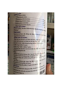vime bacilluss ,men phân huỷ, nước ao nuôi tôm cá 1kg/lon