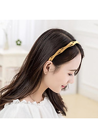 Băng đô nhựa dẻo gấp gọn bỏ túi, bờm cài tóc co giãn tiện lợi - tiemcuaxu