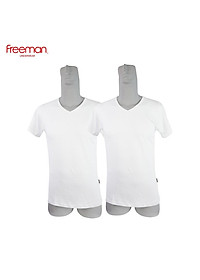 Combo 2 Áo Lót Nam Cổ Tim Có Tay Freeman TSF315