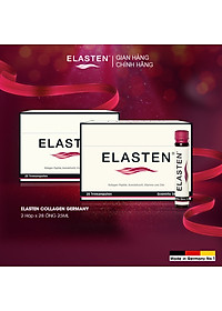 Bộ 2 Hộp Collagen Elasten Giúp Da Căng Mịn, Chống Lão Hóa, Tóc Chắc Khỏe - Collagen Số 1 Tại Đức