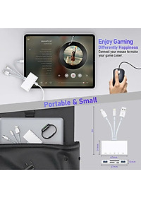 Đầu Đọc Thẻ Nhớ SD TF Micro SD Chân Type C Type A USB 3.0 Dùng Cho iPhone, iPad, Điện Thoại Android, Máy Tính, PC, Laptop, Máy Ảnh – Hàng Nhập Khẩu