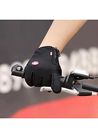 Găng tay giữ ấm, chống nước, có cảm ứng - Bao tay phượt tránh gió đi xe máy unisex nam nữ