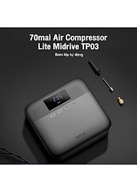 Máy Bơm Lốp Xe Ô Tô 70mai Air Compressor Lite Midrive TP03 TP04-Hàng nhập khẩu