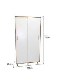 Tủ Quần Áo GOSS Cánh Lùa Đa Năng - GP150