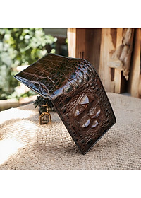 Ví Nam Gù Cá Sấu Lớn 2 Mặt Cao Cấp