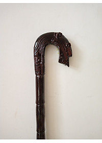 Dụng cụ Gậy batoong gỗ chống trơn trượt dành cho người già