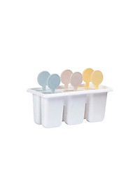 Bộ Khuôn Làm Kem 6 Que Nhựa Cao Cấp Không Độc Hại - An Toàn, Tiện Lợi Cho Mọi Gia Đình - HÀNG CHÍNH HÃNG MINIIN
