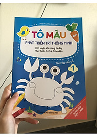 Bộ 8 cuốn Tô Màu Phát Triển Trí Thông Minh Dành Cho Bé 2-6 tuổi Song Ngữ Việt Anh Rèn Luyện Khả Năng Tư Duy Phát Triển Trí Tuệ Toàn Diện