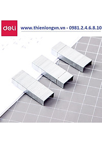 Lốc 10 hộp ghim dập 24/6 Deli - 0012N