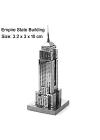 [Có sẵn] Mô Hình 3D Kim Loại Tự Lắp Ráp Công Trình Kiến Trúc Thế Giới [Tự ráp]