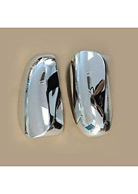 Ốp gương chiếu hậu cho xe Toyota Vios 2014-2018, 2019- 2021 mạ crom cao cấp