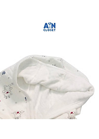 Bộ quần áo dài có nón unisex họa tiết Tuần lộc trắng trần bông - AICDBGX9E454 - AIN Closet