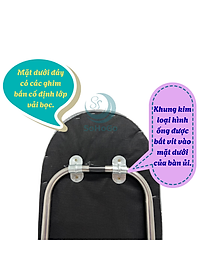 Bàn Ủi Mini– Kích Thước 30x80cm, Gấp Gọn, Chân Inox Bền Bỉ -Bàn Kê Ủi Quần Áo Mini – Gấp Gọn Tiện Lợi, Dùng Cho Gia Đình & Nhà Trọ -Bàn Ủi Mini Gấp Gọn – Nhỏ Gọn, Tiện Mang Đi Du Lịch, Dễ Bảo Quản
