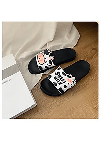 Dép Nữ Quai Ngang, Dép Bò Sữa Sweet Milk Siêu Dễ Thương DP05