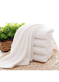 Bộ 2 Khăn tắm Trắng thương hiệu A - 65cmx135cm - Chuyên dùng cho khách sạn, spa